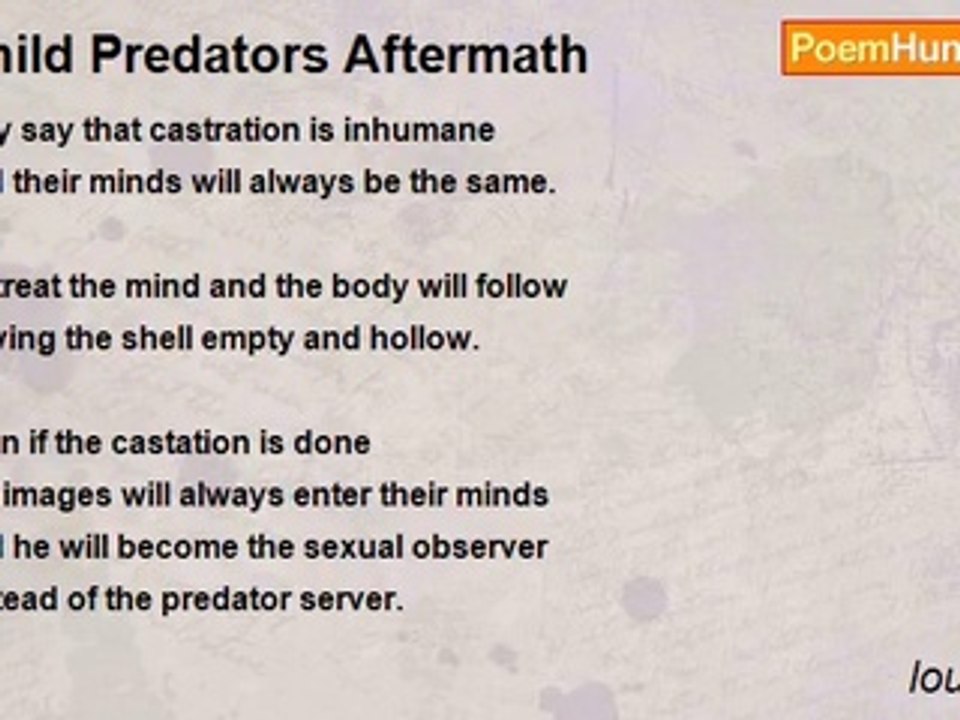 louis rams - Child Predators Aftermath