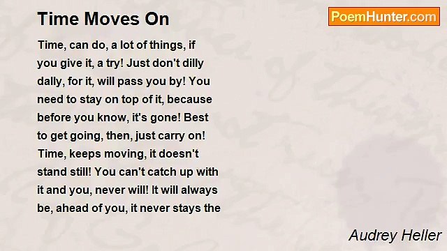 Audrey Heller - Time Moves On