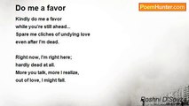Roshni D'Souza - Do me a favor
