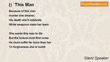 Silent Speaker - () `This Man