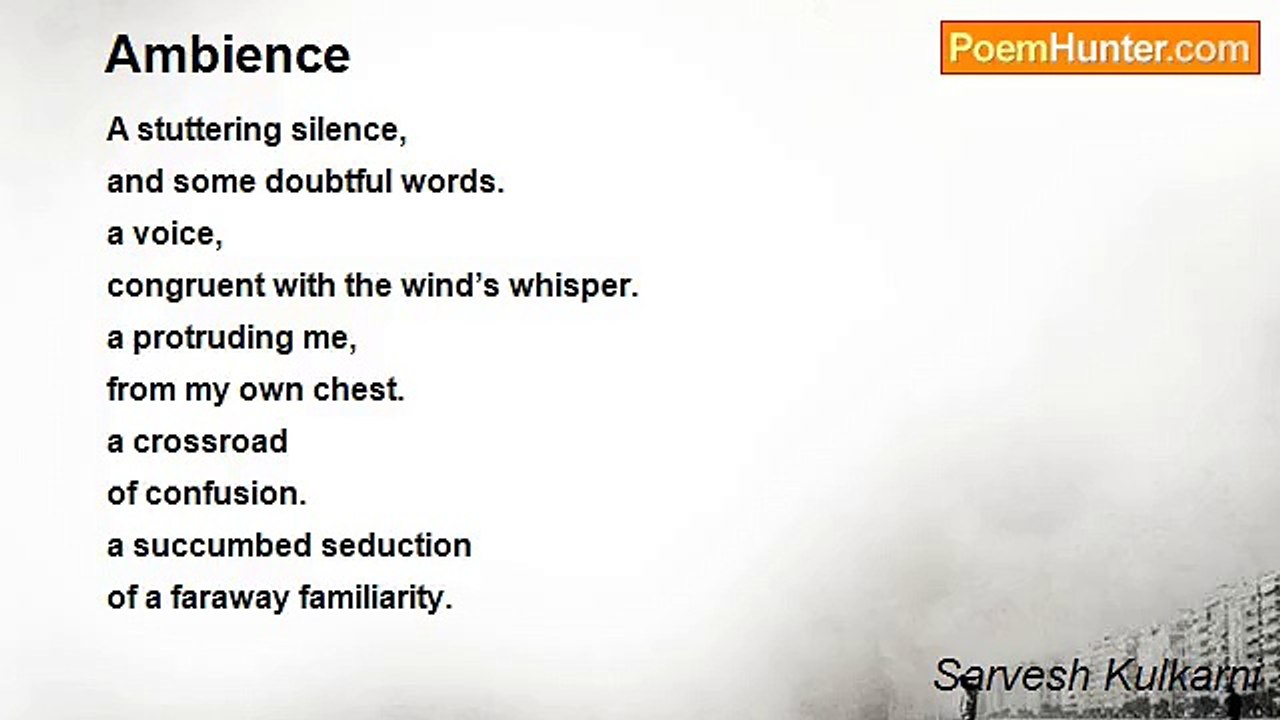 Sarvesh Kulkarni - Ambience