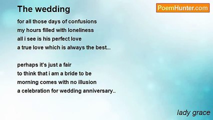 lady grace - The wedding