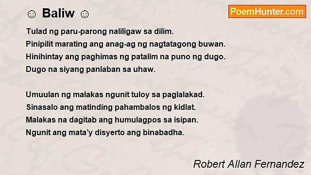 Robert Allan Fernandez - ☺ Baliw ☺