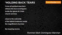 Rommel Mark Dominguez Marchan - *HOLDING BACK TEARS