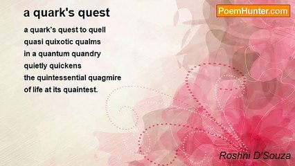 Roshni D'Souza - a quark's quest