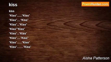 Aisha Patterson - kiss