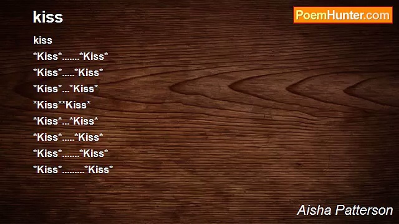 Aisha Patterson - kiss