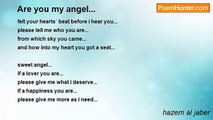 hazem al jaber - Are you my angel...