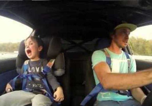 One Year On, Father and Son Repeat Hilarious Car Drifting Antics