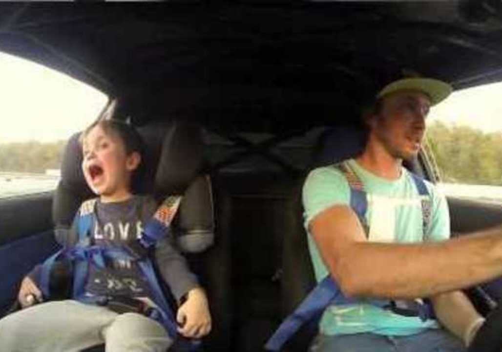 One Year On, Father and Son Repeat Hilarious Car Drifting Antics