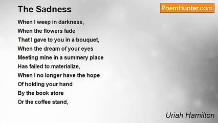 Uriah Hamilton - The Sadness