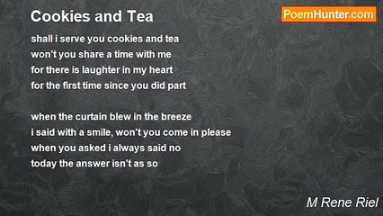 M Rene Riel - Cookies and Tea