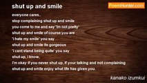 kanako izumkui - shut up and smile