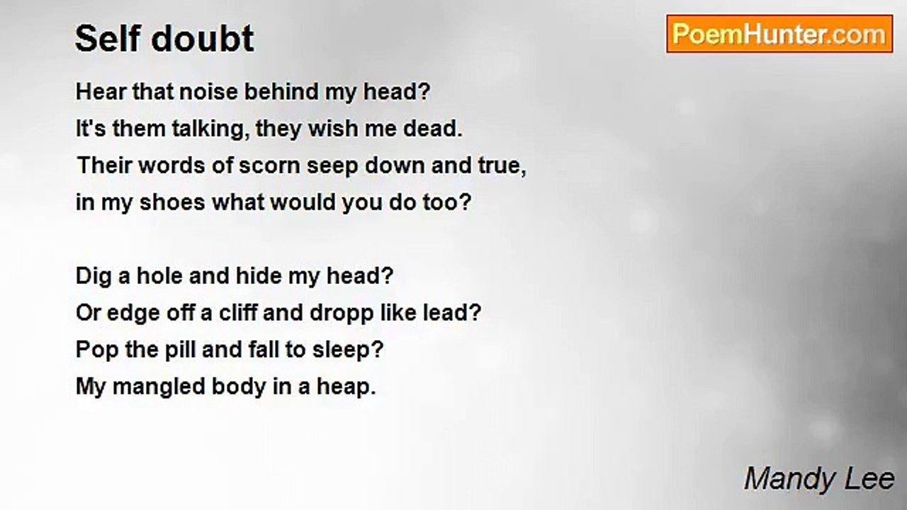 Mandy Lee - Self doubt