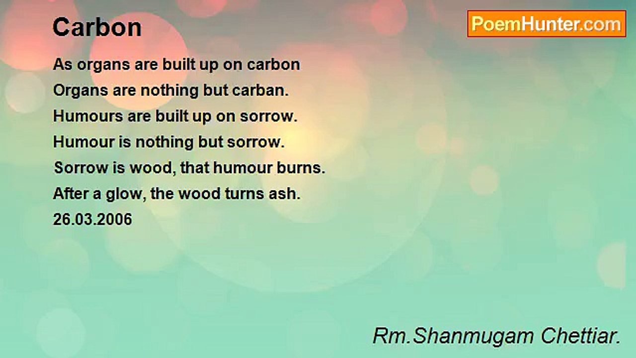 Rm.Shanmugam Chettiar. - Carbon