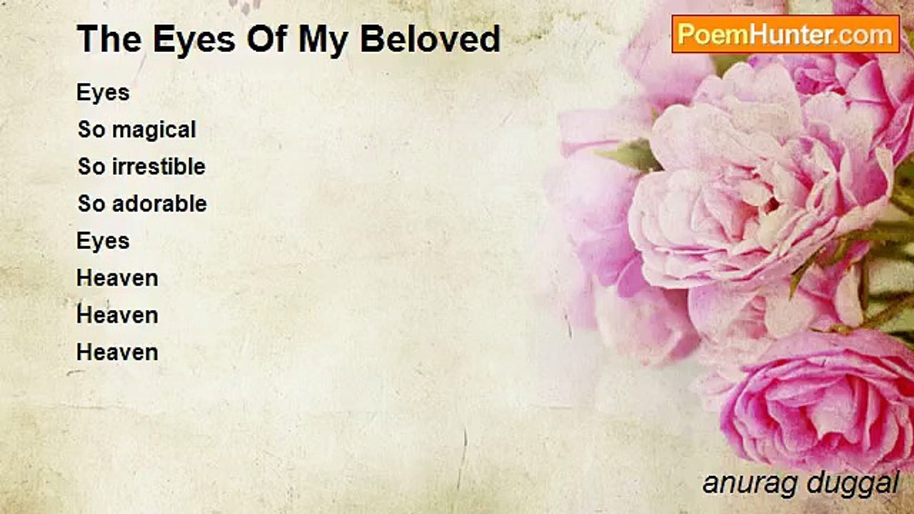 anurag duggal - The Eyes Of My Beloved