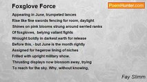 Fay Slimm - Foxglove Force