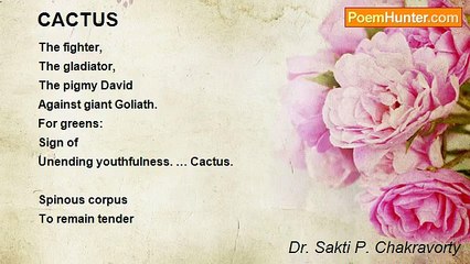 Dr. Sakti P. Chakravorty - CACTUS