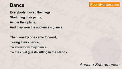 Anusha Subramanian - Dance