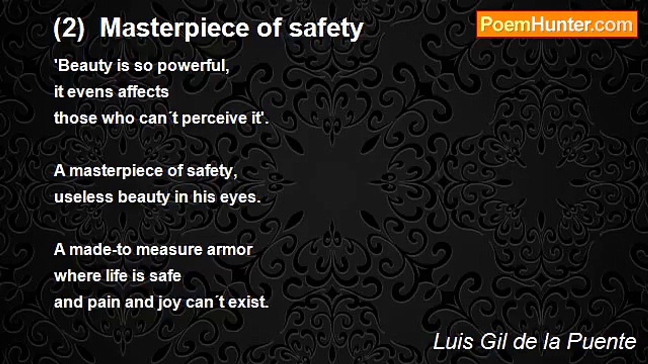 Luis Gil de la Puente - (2)  Masterpiece of safety