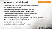 david lessard - Arizona is not all desert