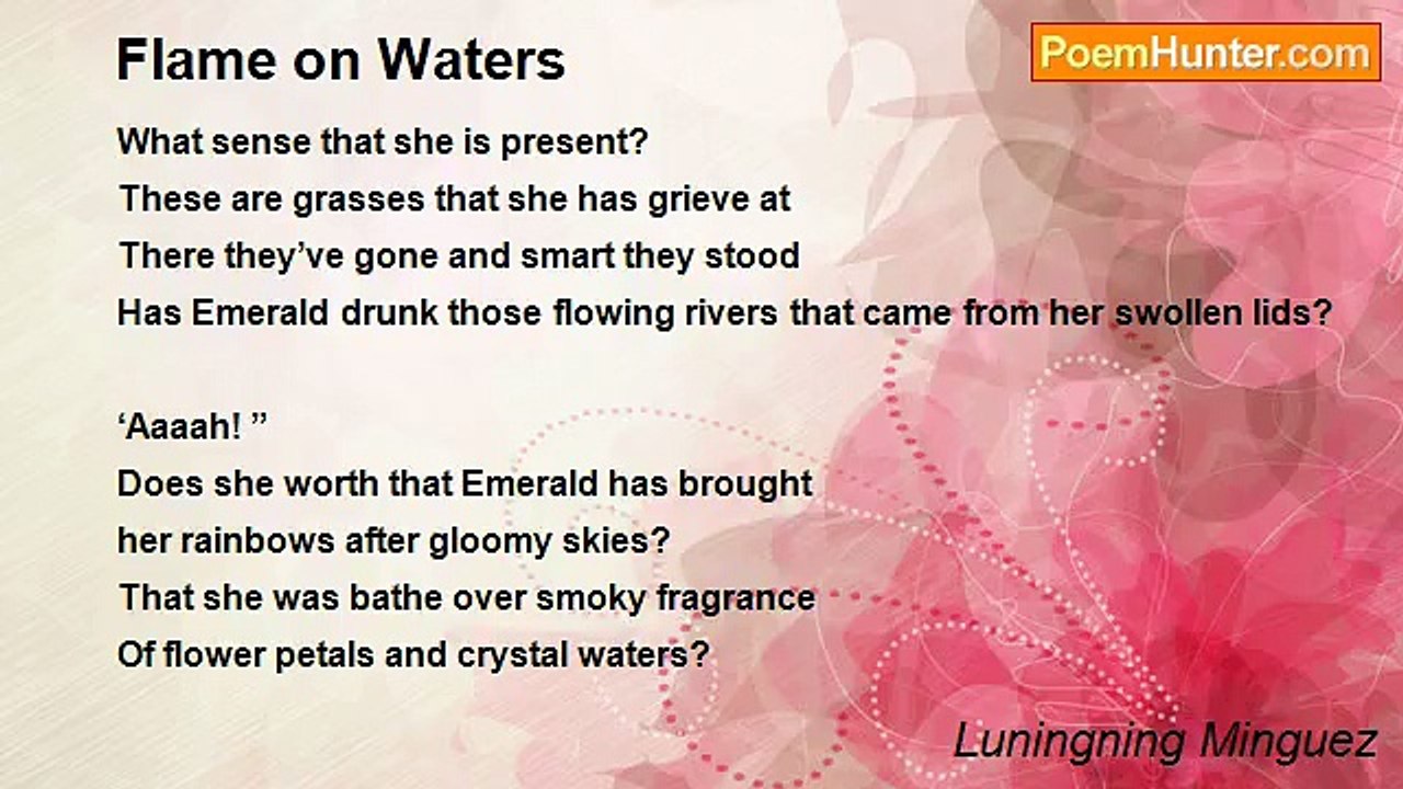 Luningning Minguez - Flame on Waters