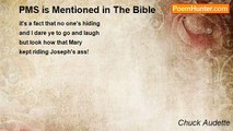 Chuck Audette - PMS is Mentioned in The Bible