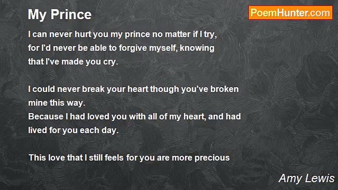 Amy Lewis - My Prince