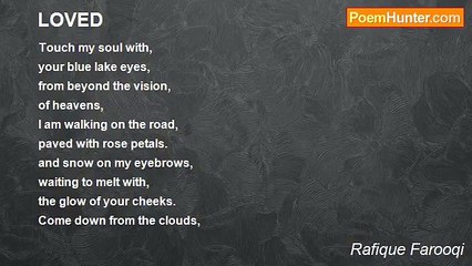 Rafique Farooqi - LOVED
