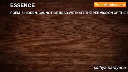 sathya narayana - ESSENCE