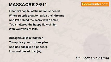 Dr. Yogesh Sharma - MASSACRE 26/11