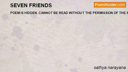 sathya narayana - SEVEN FRIENDS