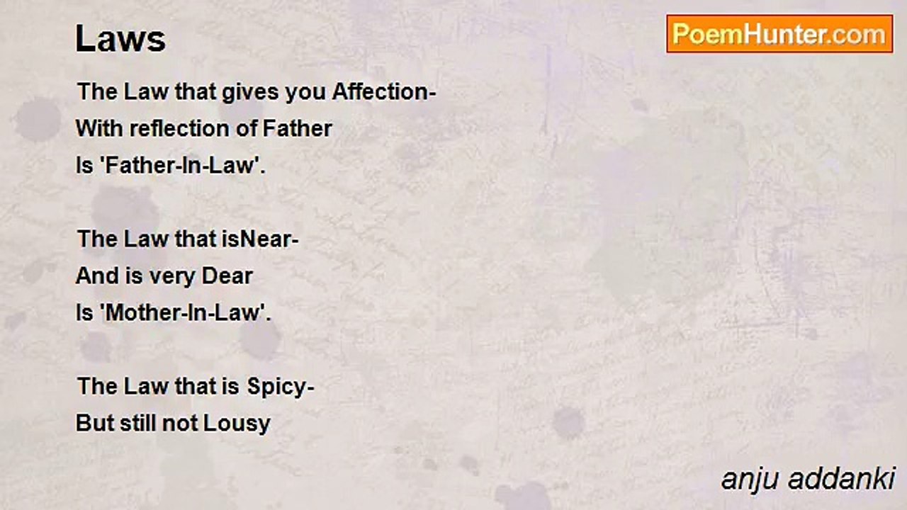 anju addanki - Laws