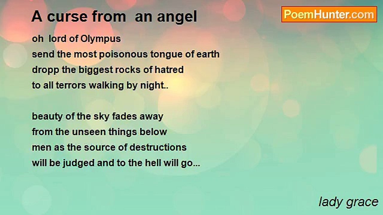 lady grace - A curse from  an angel