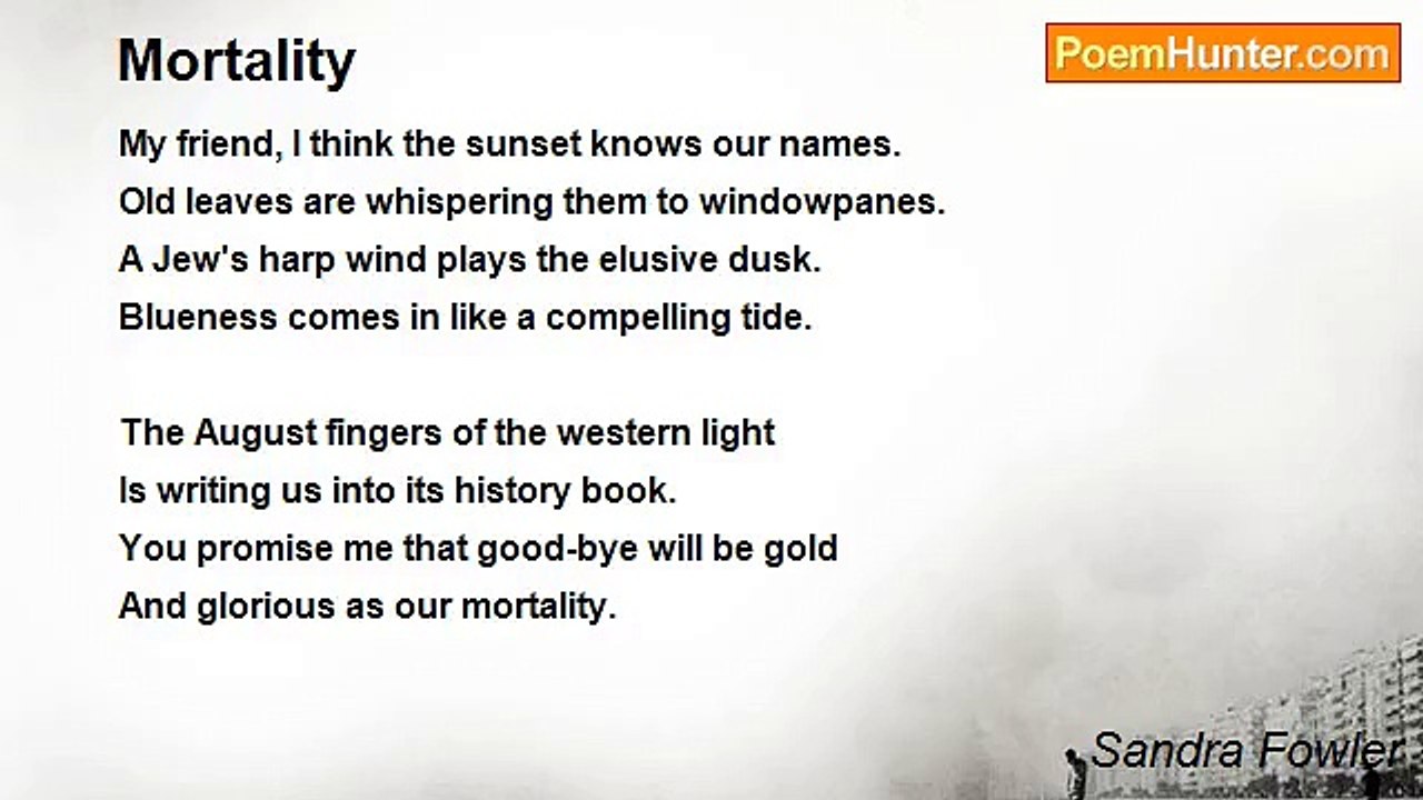 Sandra Fowler - Mortality