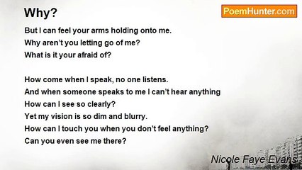 Nicole Faye Evans - Why?