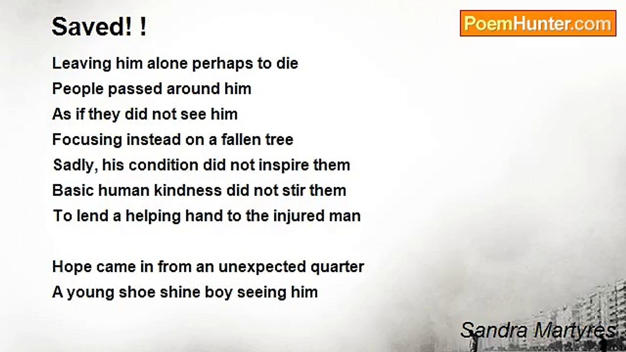 Sandra Martyres - Saved! !