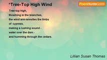 Lillian Susan Thomas - *Tree-Top High Wind