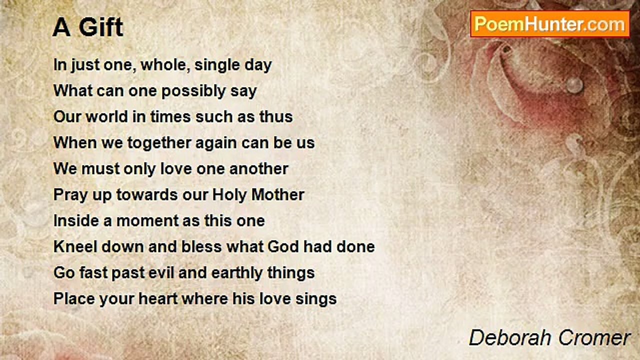 Deborah Cromer - A Gift