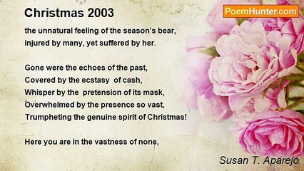 Susan T. Aparejo - Christmas 2003