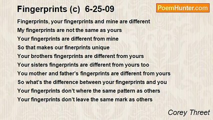 Discover the Unique World of Fingerprints 🕵️‍♂️