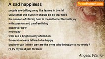 Angelic Warrior - A sad happiness