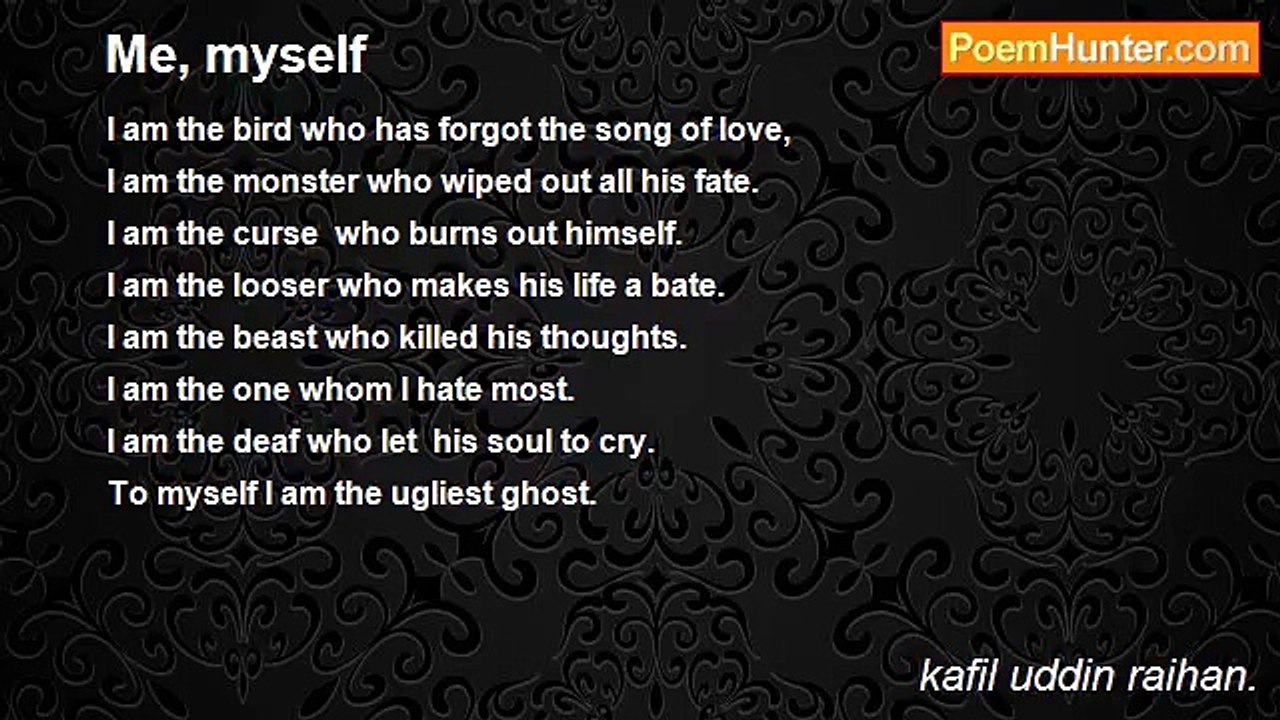 kafil uddin raihan. - Me, myself