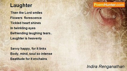 Indira Renganathan - Laughter