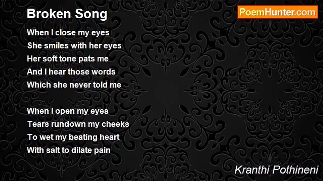 Kranthi Pothineni - Broken Song