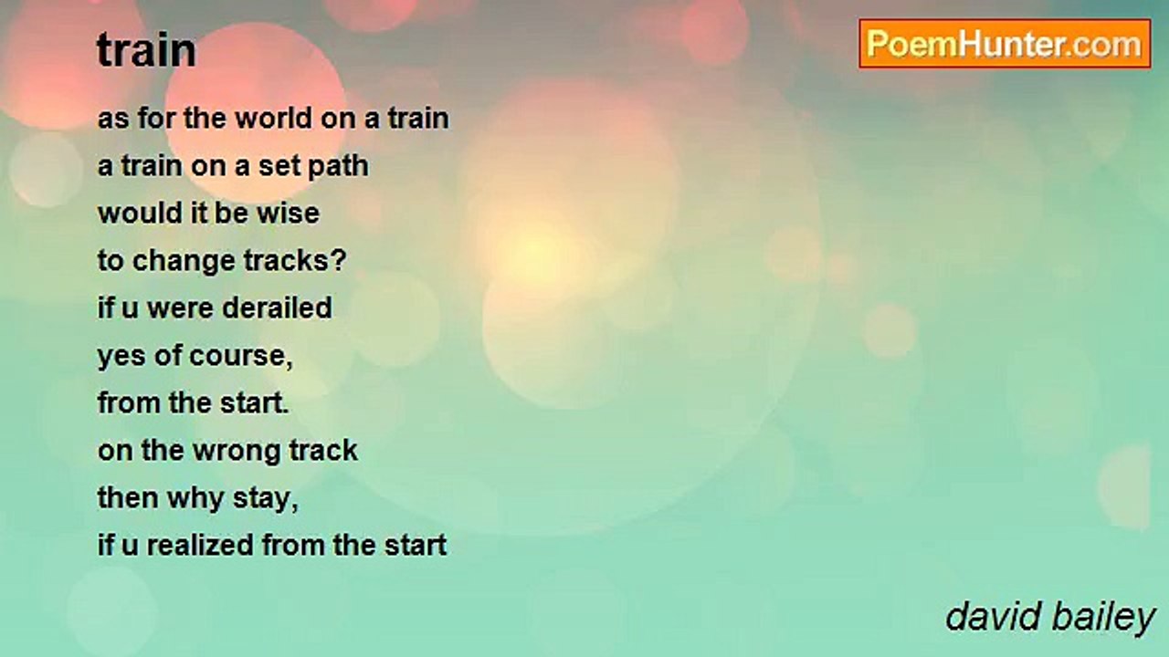 david bailey - train