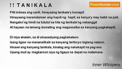Inner Whispers - ! !  T A N I K A L A
