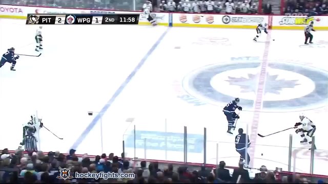 Grosse bagarre en Hockey sur glace : Simon Despres vs Evander Kane Nov 6, 2014