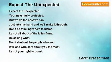 Lacie Wasserman - Expect The Unexpected