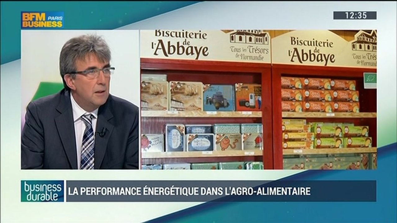 La Biscuiterie de l'Abbaye, un des deux lauréats du Trophée de la Performance Energétique: Jean-Pierre Riche et Gérard Lebaudy (3/5) - 09/11